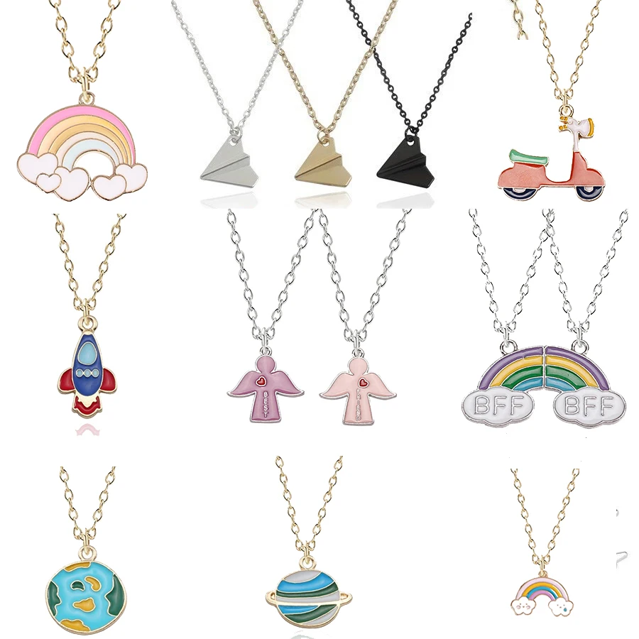 Charm Snake Chain Necklace Gift For Women And Men Paper Airplane Necklace Jewelry Necklaces Goha Praxis De