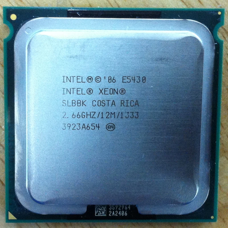 

Intel Xeon E5430 2.66GHz 12M 1333Mhz 80W Socket 771 CPU Processor tested 100% working