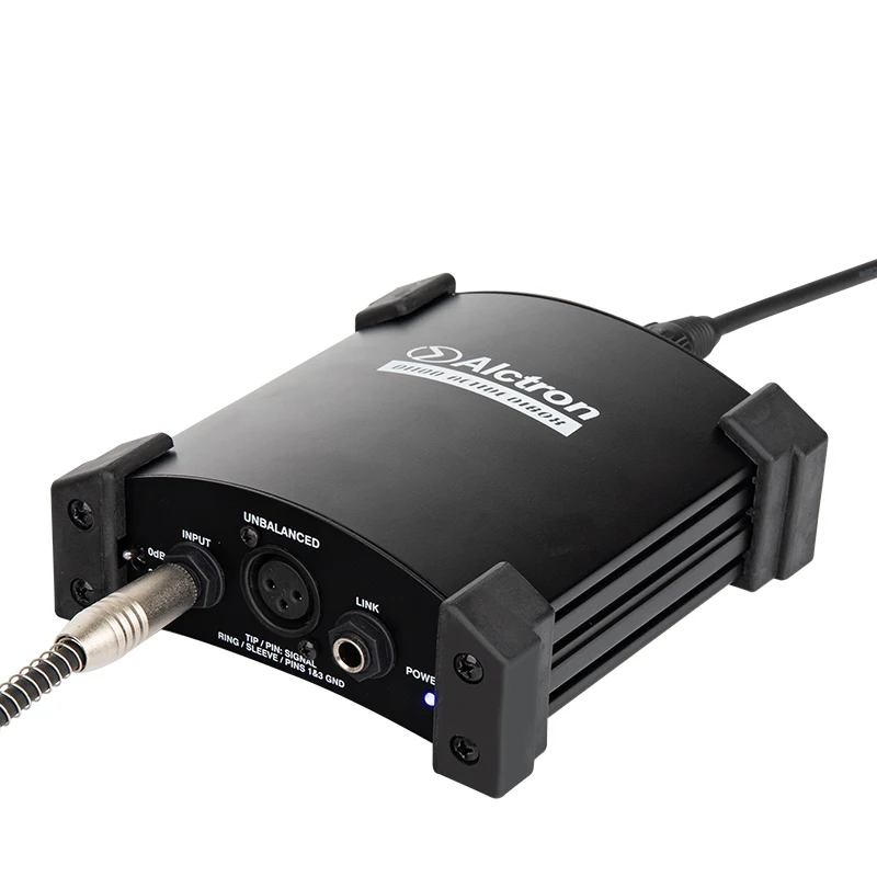 Alctron DI100 активная коробка используемая для записи гитары и сцены студии|box studio|boxe