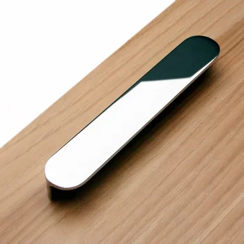 

(1 piece)VIBORG Zinc Alloy 128mm Modern Kitchen Cabinet Cupboard Door Handle Wardrobe Dresser Drawer Handles Pulls Chrome