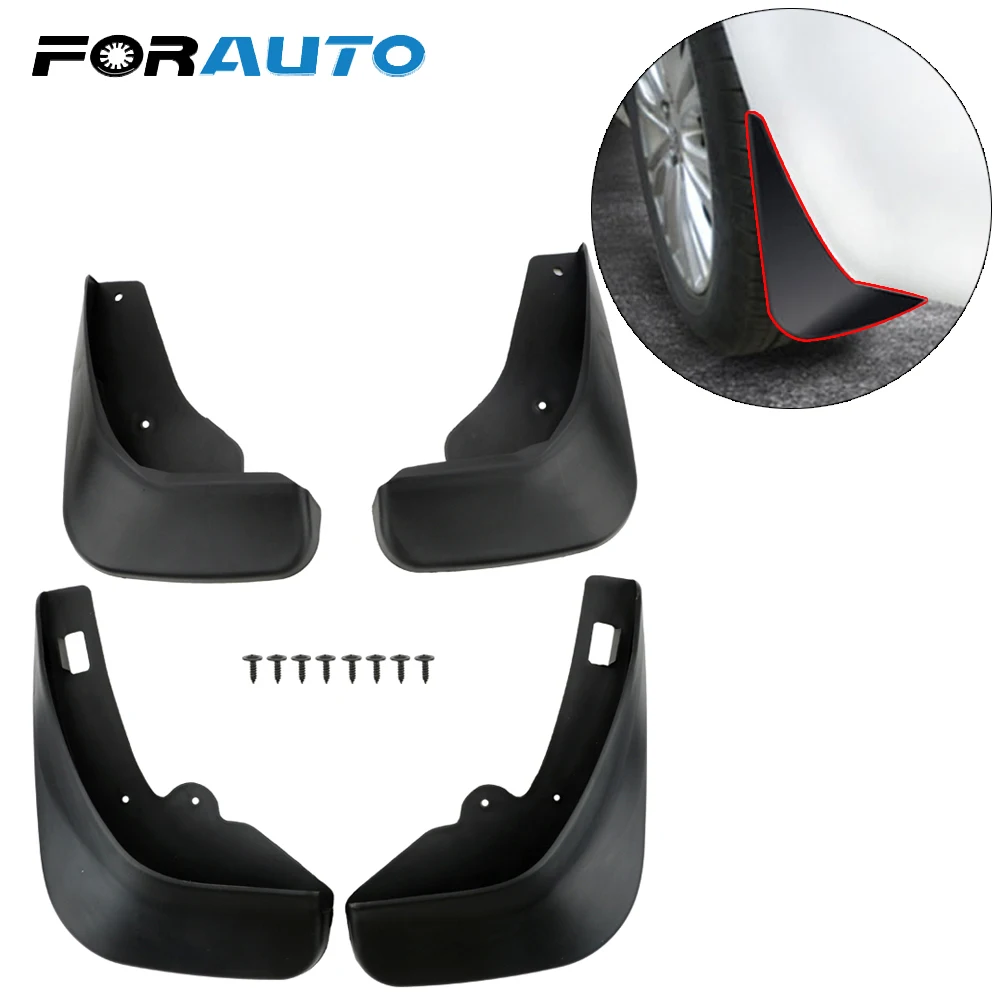 

FORAUTO 4 Pieces Car Mud Flaps Front Rear Mudguard Splash Guards Fender For Ford/Focus 2 MK2 MK2.5 Saloon Sedan 2005-2011