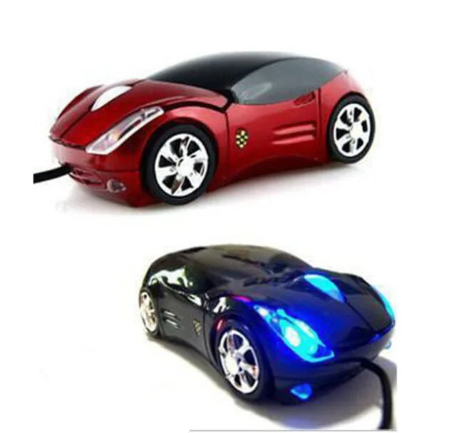 Мышь Специальная цена кабель в розницу Ferrari мышь мультяшная Автомобильная мышь usb унисекс Фотоэлектрические модели мышь - Цвет: Черный