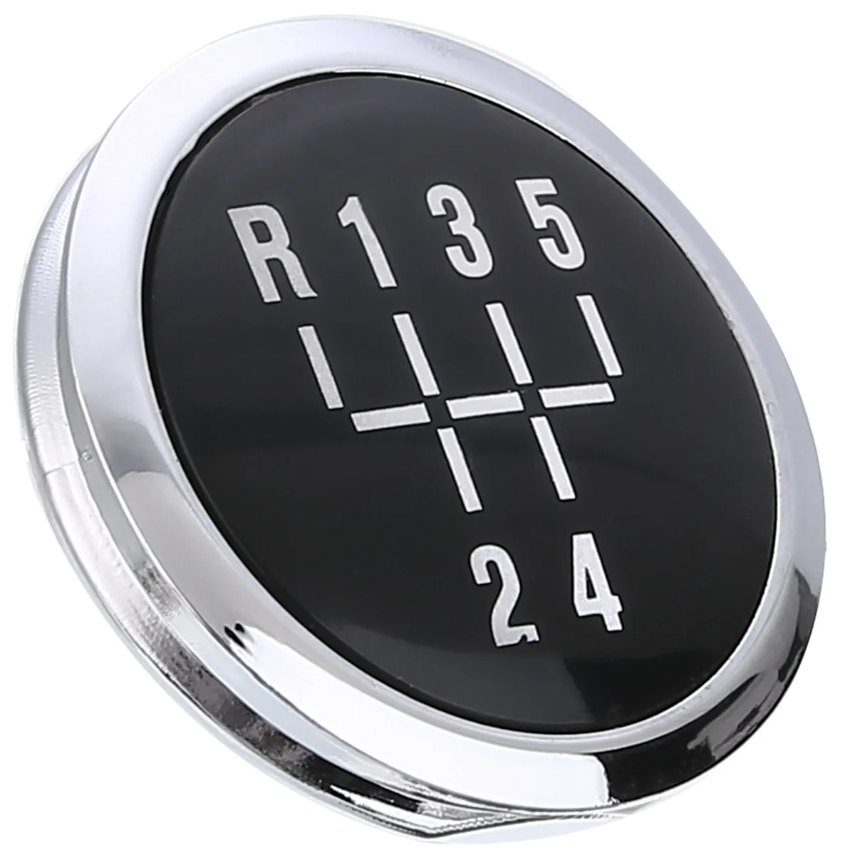 1pc Gear Knob Cap 5 Speed Manual Gear Shift Knob Cap Cover Emblem For VAUXHALL OPEL ASTRA III H CORSA D 04-10