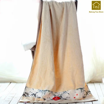 

Printed Shower Adults Soft Cotton Bath Towel Gifts Sets Jacquard Bathroom Towels Wody Hotel Towels Decoration Product WKZ054