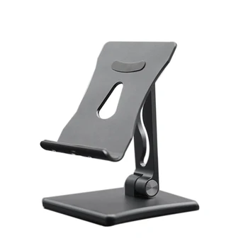 

Phone Stand Folding Mobile Phone Holder Metal Adjustable Live Universal Desktop Mobile Phone Holder for Phones Tablets