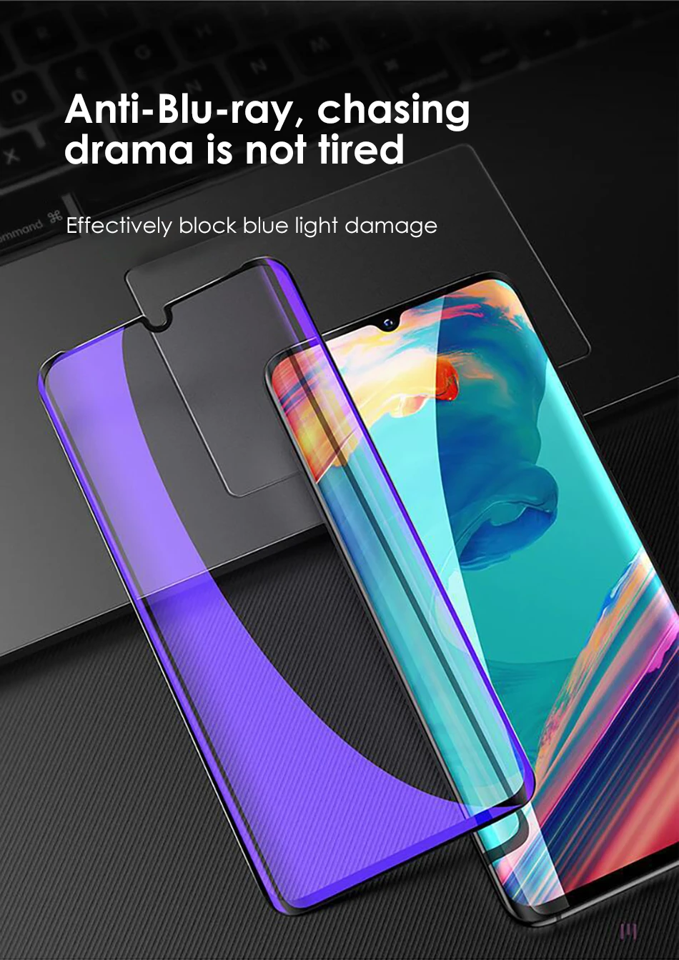 Benks XPRO+ AGC HD закругленные края полное защитное закаленное стекло для huawei P30 Pro 0,3 мм Тонкая Защитная пленка для переднего экрана из закаленного стекла