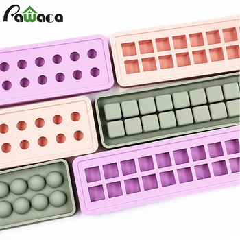 

20 Grid Food Grade Silicone Ice Cube Tray Mold Ball Square Shape DIY Ice Mold Ice Cream Maker Whisky Party Bar Drink Accessories