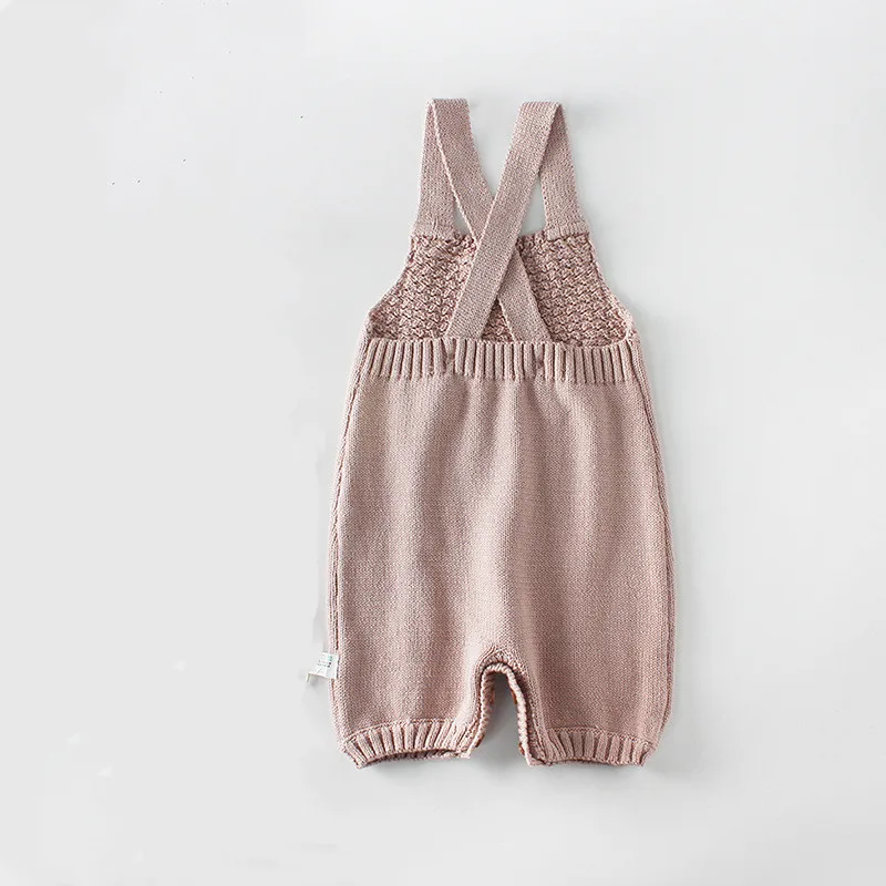 Bunvel 0-2year детский комбинезон, костюм, одежда для малышей, Детский костюм для новорожденных для мальчиков и девочек, Вязаный комбинезон в стиле пэчворк с геометрическим рисунком на каждый день одежда с узором