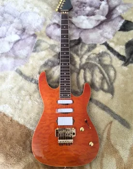 

2019 new + factory + Sur MK1 electric guitar 24 frets quilted maple top Sur deluxe electric guitar Free Shipping Suer Guitar