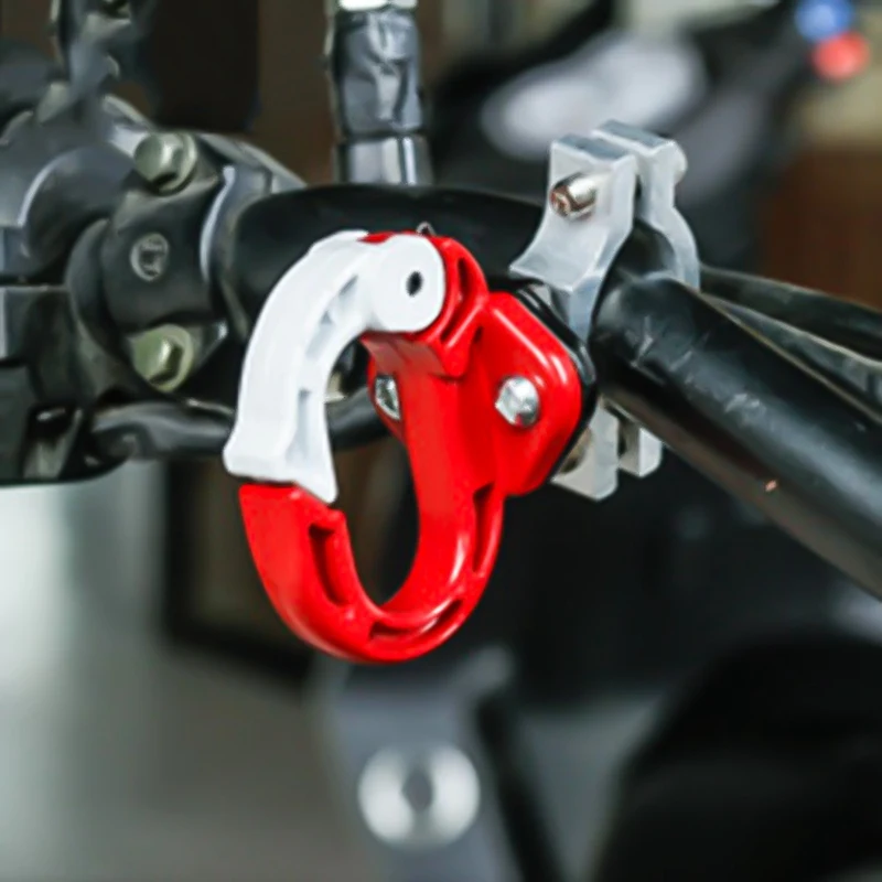 Motorcycle Helmet Holder Aluminum Alloy Bottle Hook Hanger Screws Luggage Hook