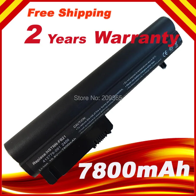 9 ячеек Аккумулятор для ноутбука Hp EliteBook 2533t 2530p 2400 2510p nc2400 HSTNN-XB22 HSTNN-XB23 RW556AA HSTNN-DB23