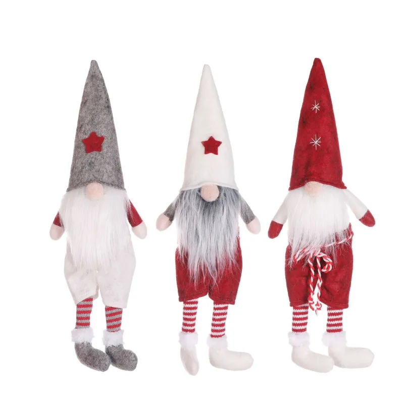 

2019 navidad Swedish Christmas Santa Gnome Plush Figurine Nordic Elf Doll Home Holiday Decoration Ornaments