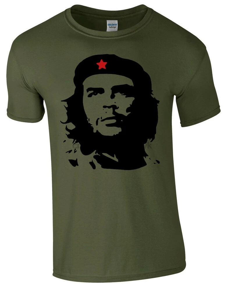 Мужская футболка Che Guevara с фигурой лица легендарная Ретро политическая революция