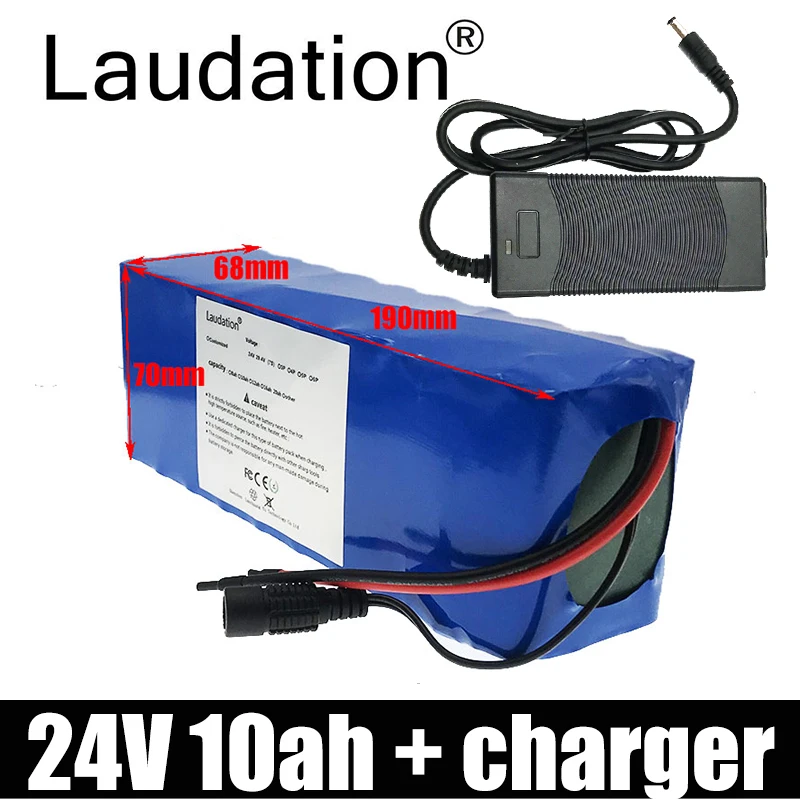 24V10Ah 12Ah Electric bicycle battery 29.4 V 10ah for 250W 350W electric bicycle 