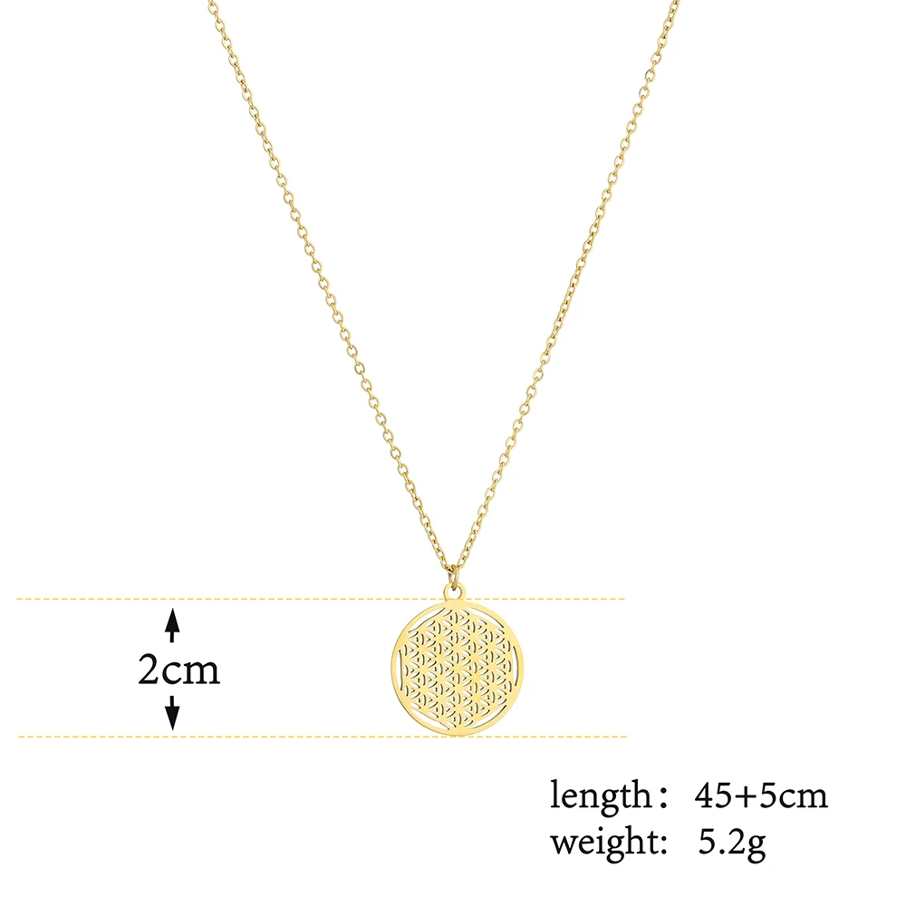 Mavis Hare Flower of Life Pendant 