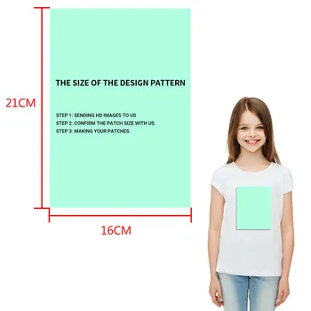 

Custom Design Heat Transfers Patches for Team Made By Yourself Iron-on Press Stickers Patch for Family Support OEM Manufacture