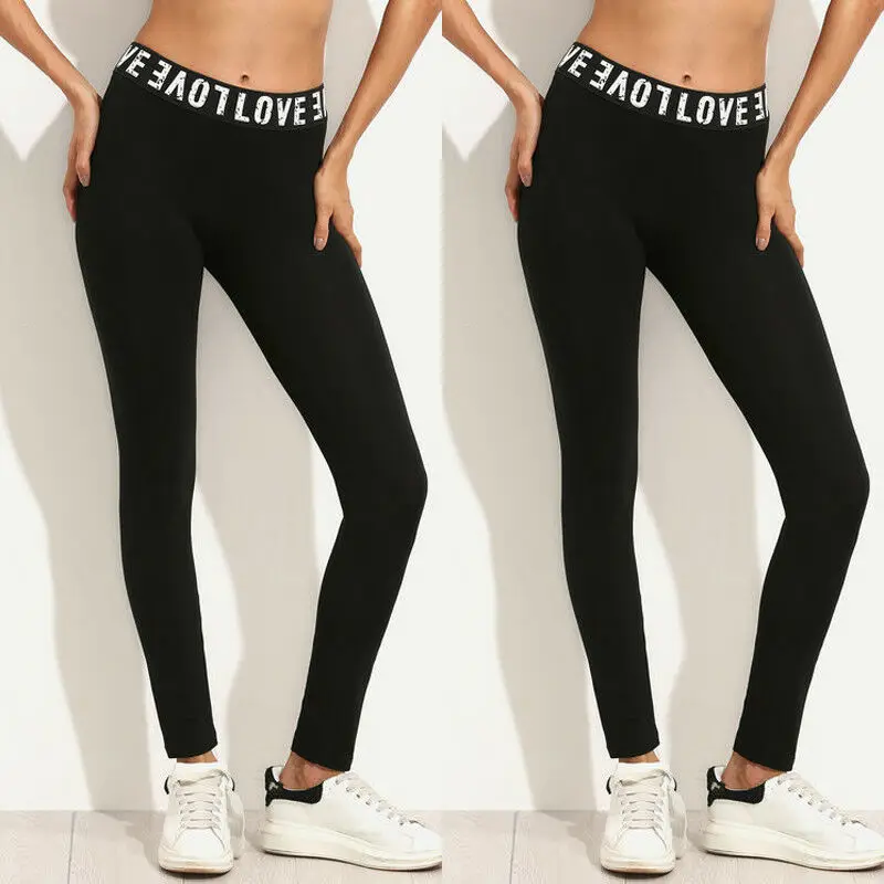 Women Workout Gym Exercise Sports Leggings Fitness Stretch Trousers