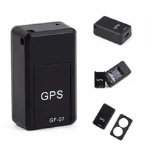 

GF07 Mini Car Tracker GPS Real Time Tracking Locator Device GPS Tracker Real-time Vehicle Locator Dropshipping NEW