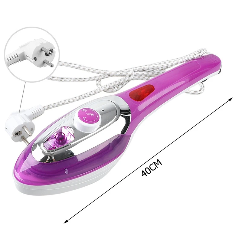 Steam Iron, Household Eu Plug Hand-Held Hook, Mini Iron, Steam Brushmini Electric Iron