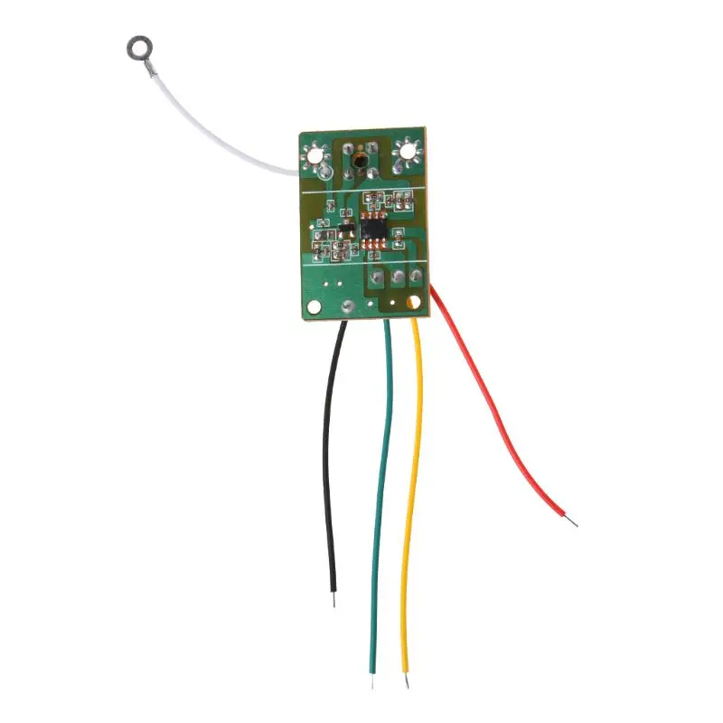 2CH RC telecomando 27MHz circuito PCB trasmettitore e ricevitore scheda Radio sistema con Antenna Set per auto camion giocattolo - immagine 5