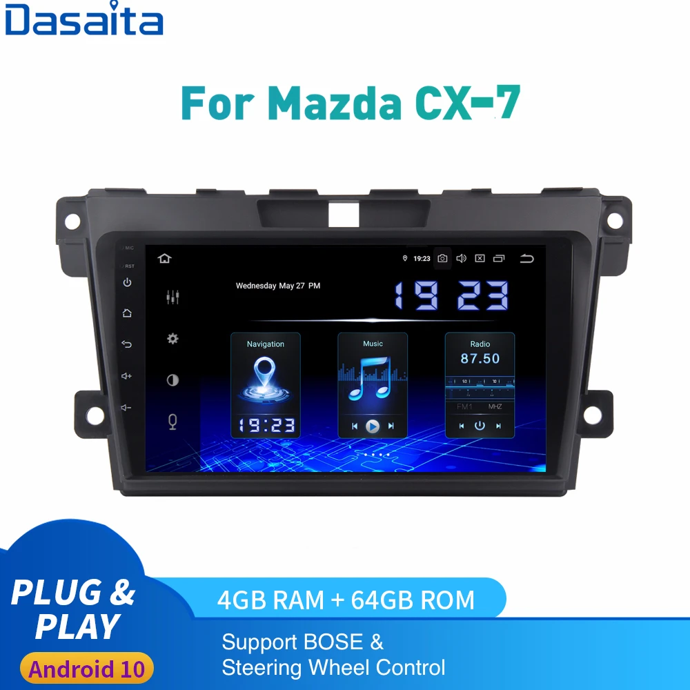Автомагнитола для Mazda 10 0 Android мультимедиа 2DIN HD IPS 1280*740 HDMI 4 Гб + 64 ГБ | Автомобили и