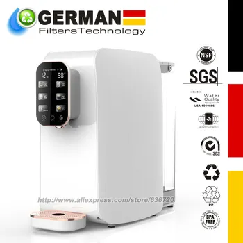 เคาน์เตอร์น้ําร้อนระบบกรองน้ํา Reverse Osmosis, เครื่องกรองน้ํา RO 3 ขั้นตอน, อัตราส่วนท่อระบายน้ําต่ํา 3: 1 1