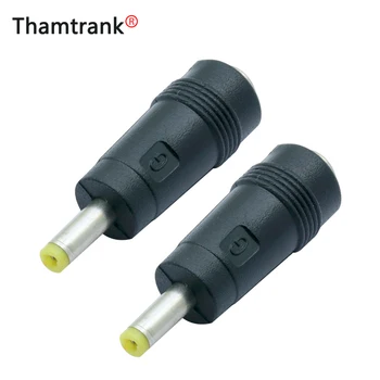 

10pcs DC 4017 Male Plug DC Power Connector 4.0x1.7mm Male to DC 5.5x2.1mm Female Jack Socket Portable Travel Charger Adapter