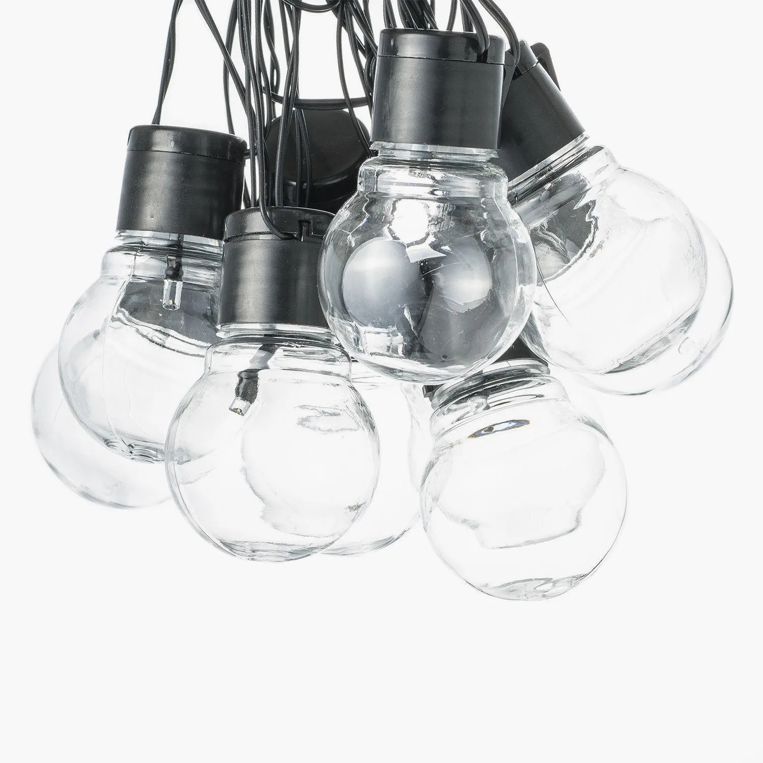 Tanie G50 solarne lampki LED zewnętrzna girlanda Street LED żarówka energia sklep