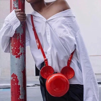 

Mini Melissa Brand Girls Bag Children Travel Bag Cute Kids bag Cartoon Pu skin Cartoon Kindergarten Bags