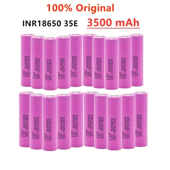 

40 PCS New Original INR18650 35E 3.7V 3500mAh 20A discharge INR18650 35E 18650 Li-ion battery 3.7v rechargable Battery
