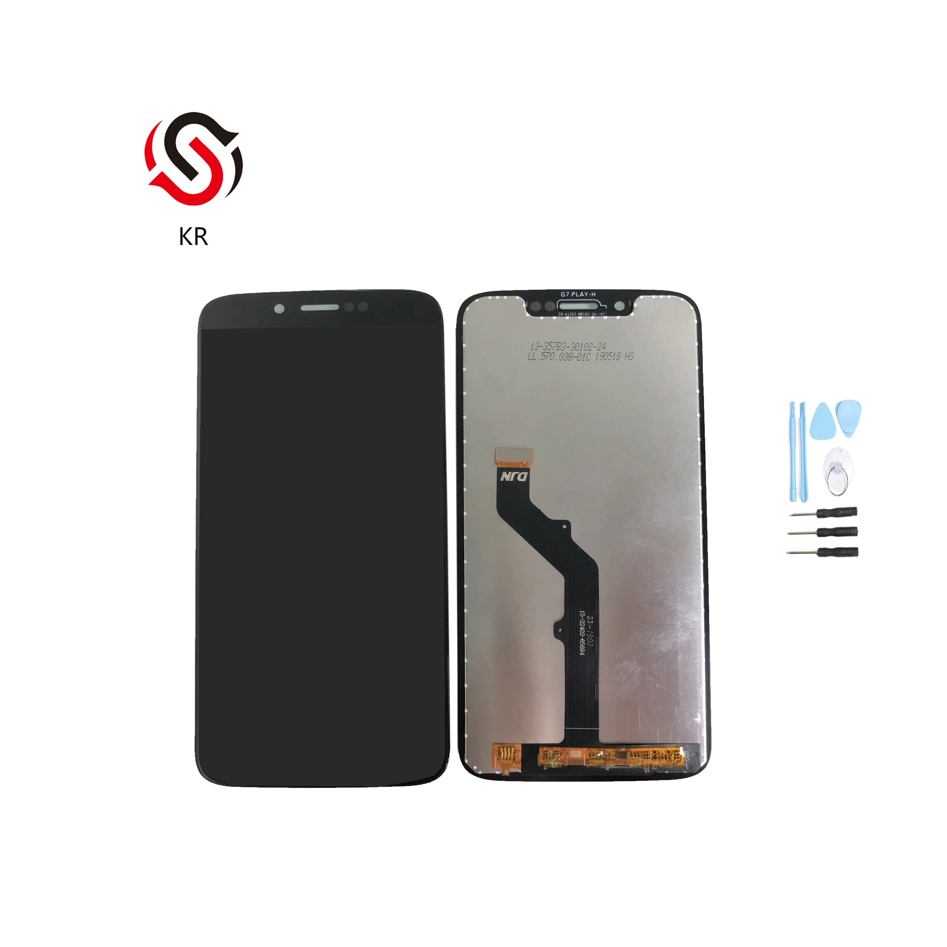 

6.18'' Original Display For Motorola Moto G7 Play LCD Display Touch Screen Black Free Shipping+Tools