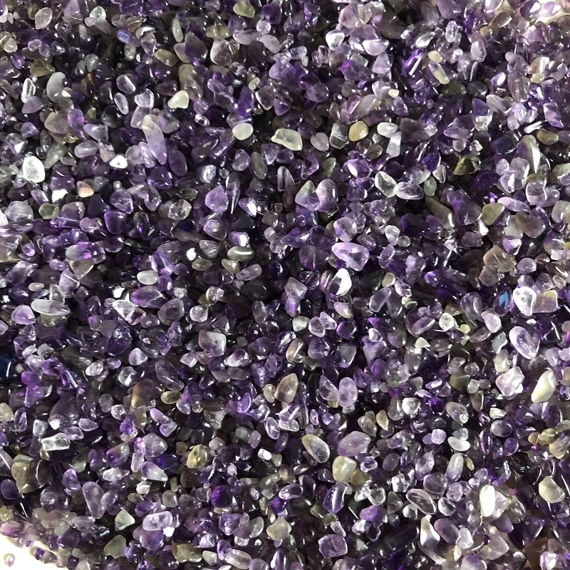 Drop Shipping 50g Natural Amethyst Gravel Tumbled Stone Crystal Healing Magnet Feng Shui Stones and Crystals | Дом и сад