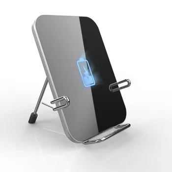 

Two In One Wireless Charging Light Emitting Vertical Wireless Charging Folding Bracket Multifunctional Desktop Charge Chargers