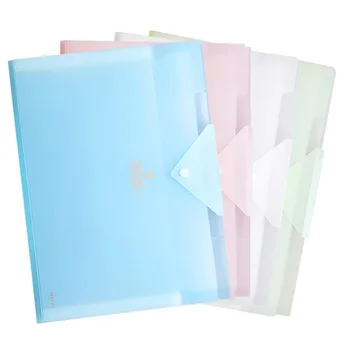 

Office Folder Organizer, File Folder, Plastic Accordion Folder with 5 Pocket, A4 Letter Size Organizer with Snap Closure for Sch