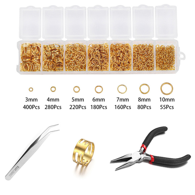 Accessories Jewelry Findings Set Jewelry Making Tools Lobster Clasp Open Jump Rings For DIY Jewelry Making Supplies Kits