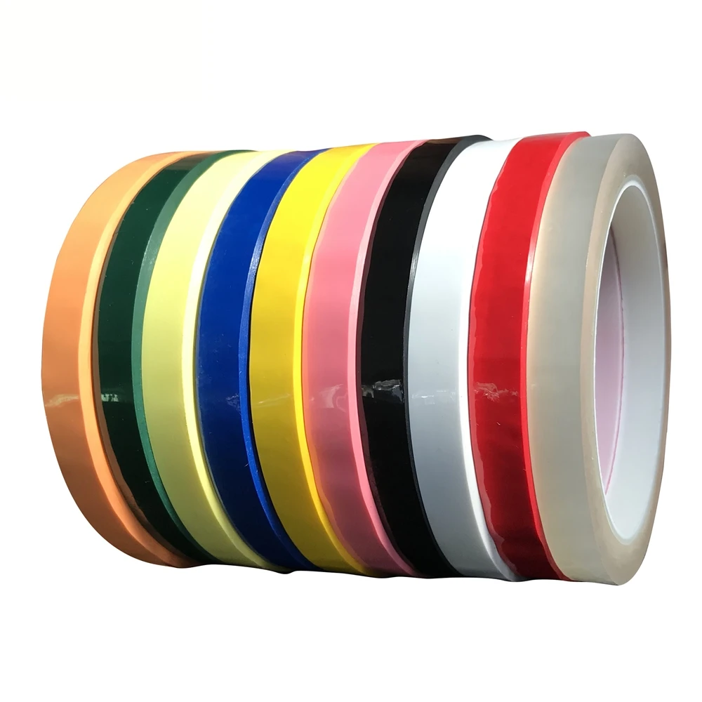 1PCS Mark Multicolor Mylar Tape Mara Tape High Temperature Insulated Transformer Motor Capacitor Coil Wrap Adhesive Tape