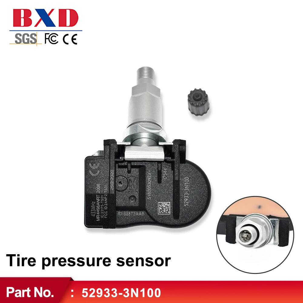 TPMS Датчик давления в шинах US/CN наличии 433 МГц 52933-3N100 529333N100 529332M650 для Hyundai Accent Kia Sorento