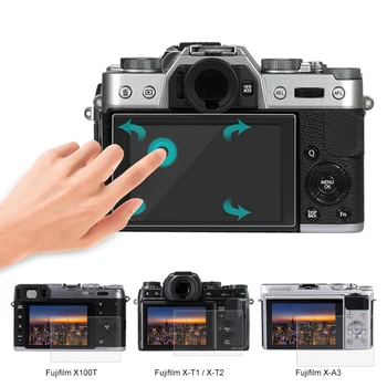

PULUZ Dustproof HD 9H 0.3mm Tempered LCD Screen Protector for Fujifilm X-70/T10/T20/T1/T2/A3 Digital Camera Toughened Glass Film