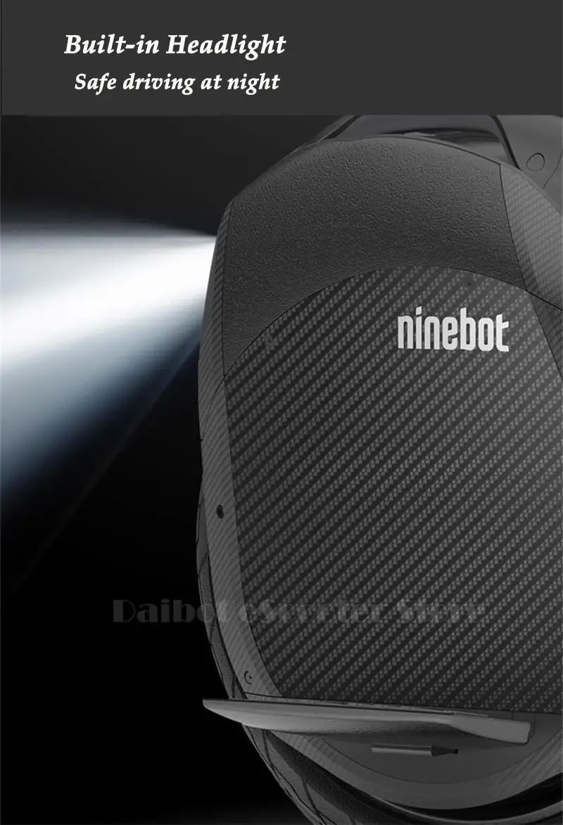 18 дюймов Ninebot One Z10 Электрический Одноколесный велосипед с приложением Bluetooth Мощный электрический скутер 1800 Вт 60 в 45 км/ч