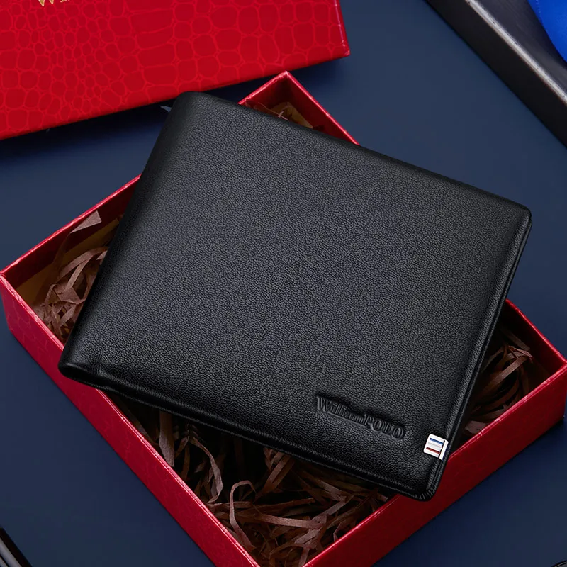 Portefeuille Homme En Cuir Véritable AKSHIDE - Protection RFID - Modèle L11-85