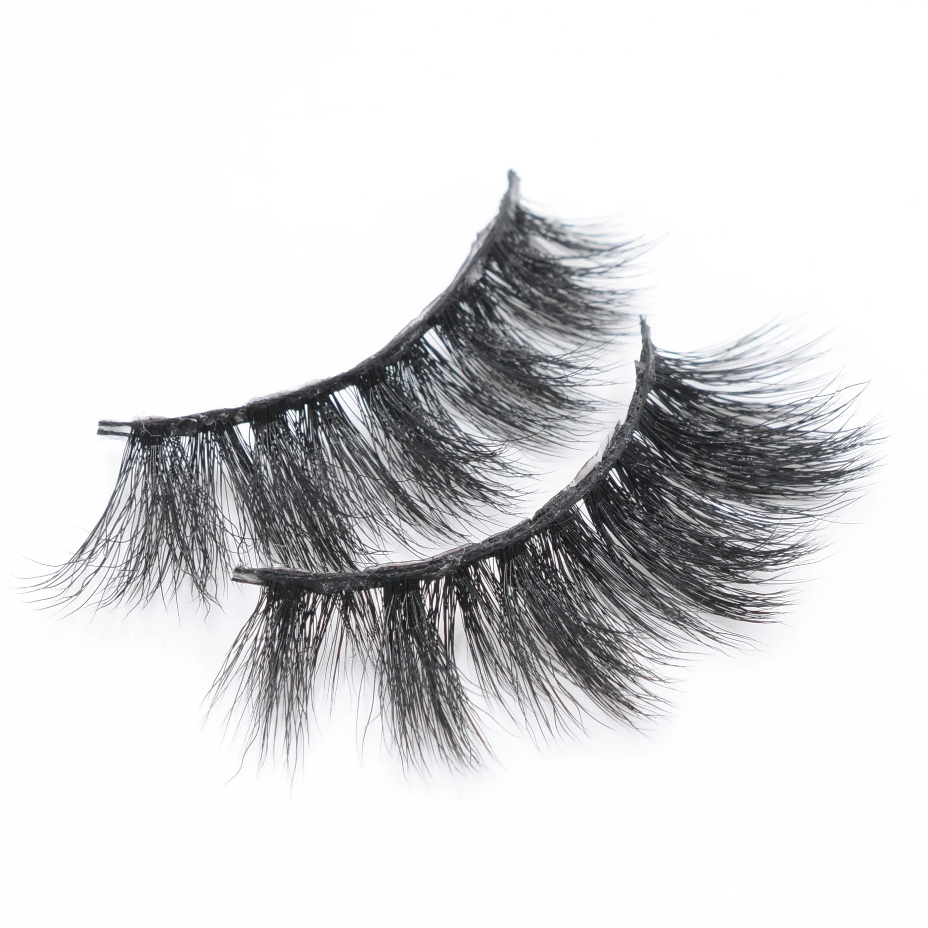 3D Mink Hair False Eye lashes Feathery Wispy Criss-cross Lashes Natural Long Eyelashes Makeup Extension maquiagem 1Pair | Красота и