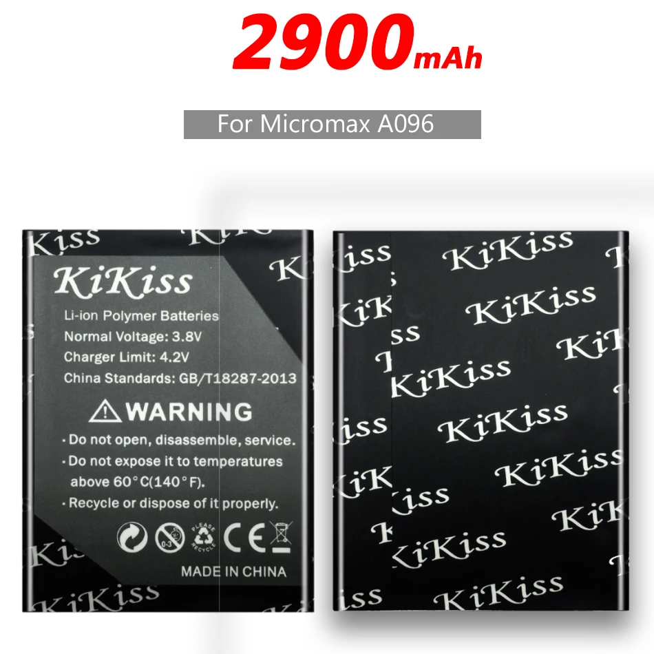 Для Micromax A096 2900 мАч батарея большой емкости для Micromax A096 батарея сотового телефона большой мощности