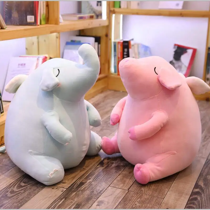50 см Прекрасный Слон Huggable мягкая игрушка; Медведь Свинья Дети Huggable животные плюшевая Детская кукла игрушка подарок