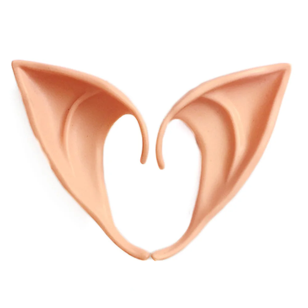 Spirit Halloween Elf Ears 2022 2022 Hot Selling 1 Pair Latex Elf Ears Pointed Cosplay Mask For Halloween Masquerade Party Costumes Festival Costume Props Aliexpress