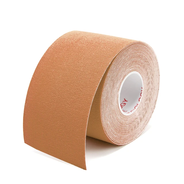 5 Size Kinesiology Tape Muscle Bandage Sports Cotton Elastic Adhesive Strain Injury Tape Knee Muscle Pain Relief Stickers Beige