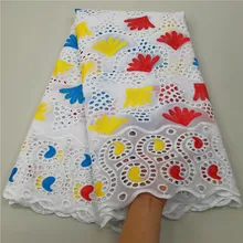 Швейцарское сухое кружево в Швейцарии высокое качество кружева модное женское хлопковое кружево «швейцарская вуаль» последние нигерийские кружевные ткани