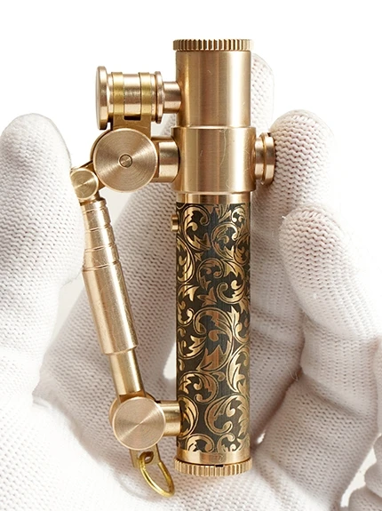 WYLP 3 Стиль рычаг Ретро автоматический ручной керосин латунь 8*4*1,4 см Череп Дракона Зажигалка