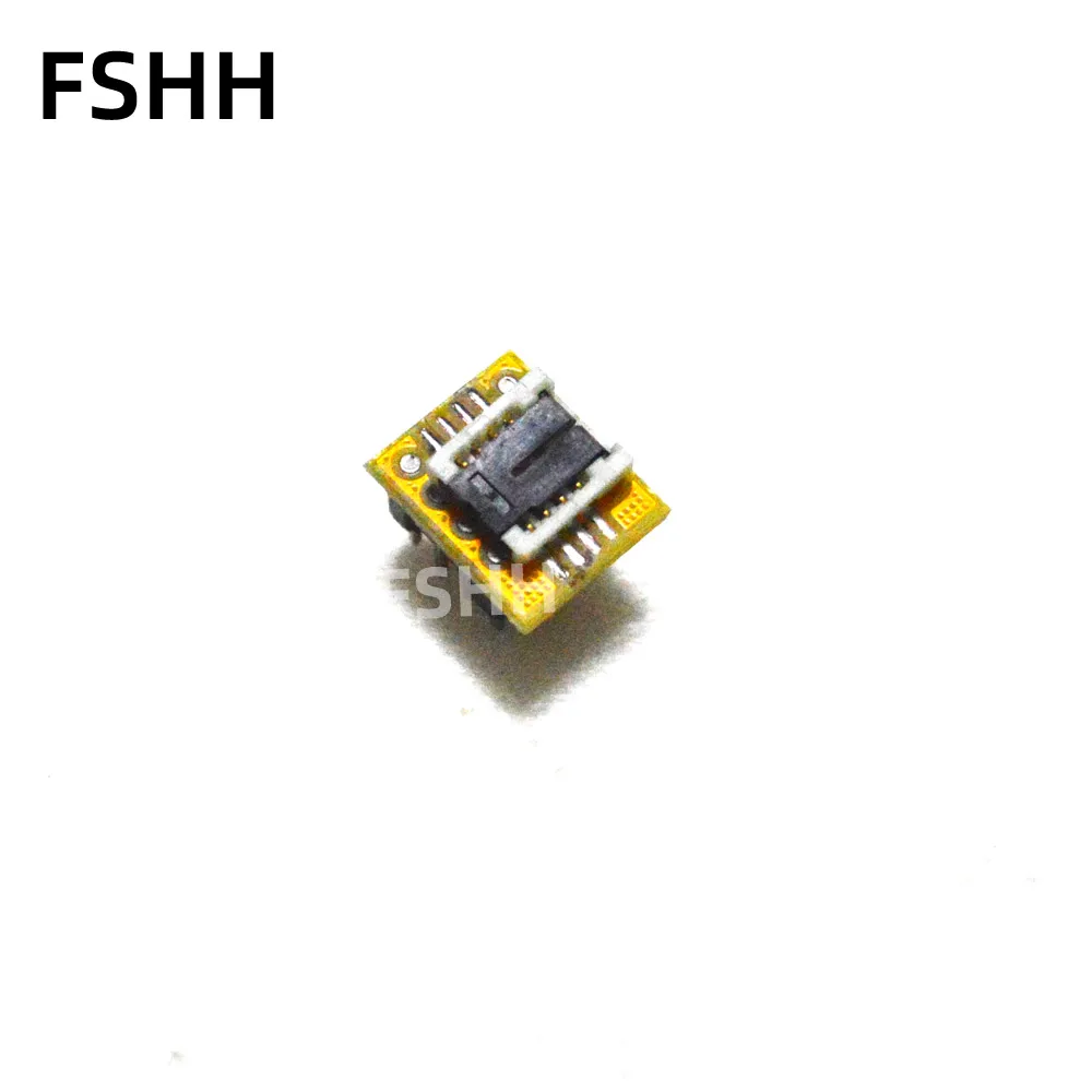 Mini Adaptador de Soquete Qfn8 para Dip8 Adaptador de Programador Qfn8 Wson8 Dfn8 Mlf8 Vfnd8 5*6 mm Tomada de 1.27 mm Peças e Computadores Industriais - Imagem 3