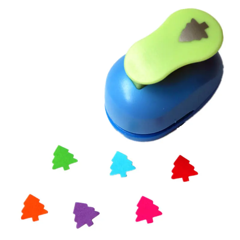 free ship flower furador 5/8'' 1.5cm diy paper cut Eva Foam Maker puncher scrapbooking labor saving for kid hole punch CL-1208 - Цвет: STYLE7