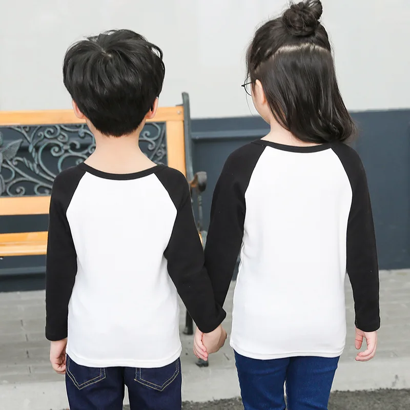 

Spring Childrenswear 2019 Children Pure Cotton Crew Neck Long-sleeved T-shirt BOY'S Korean-style Printed Versatile Base Shirt To